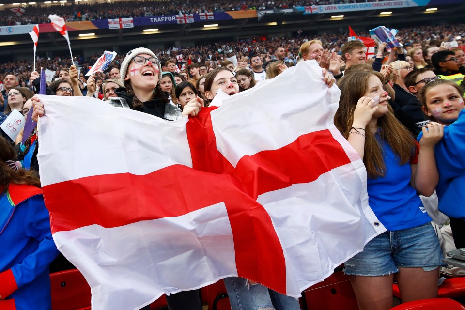 Nearly 70,000 fans belted out Sweet Caroline at the Theatre of Dreams following England's win