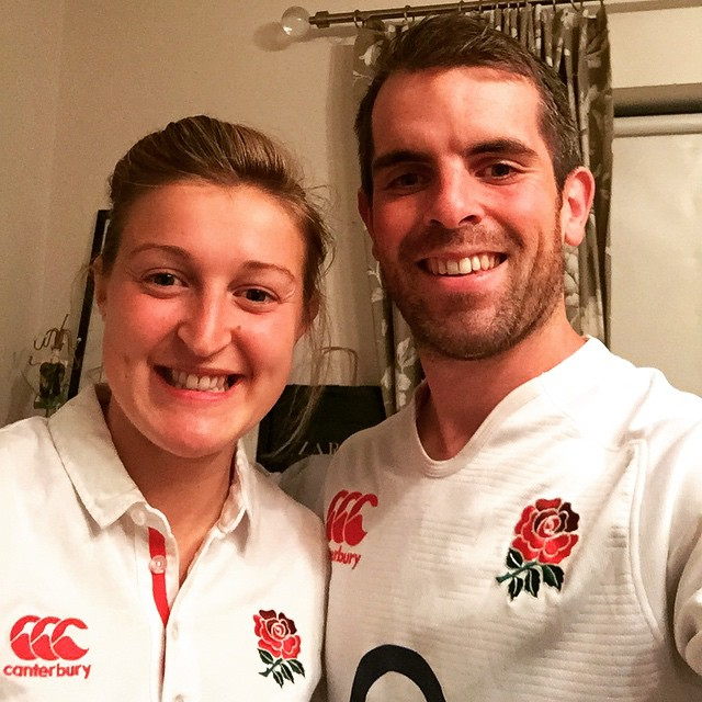 Ellen White met husband Callum Convery at Loughborough University