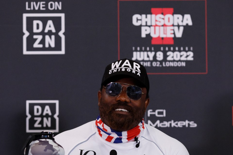 Chisora, 38, claimed Dillian Whyte would knock Fury out