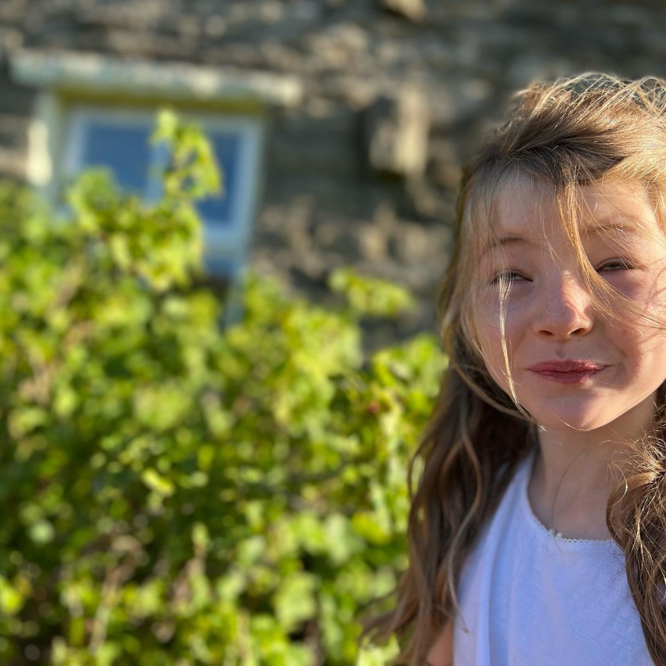 The blackcurrants were a little sour for one of Amanda’s daughters