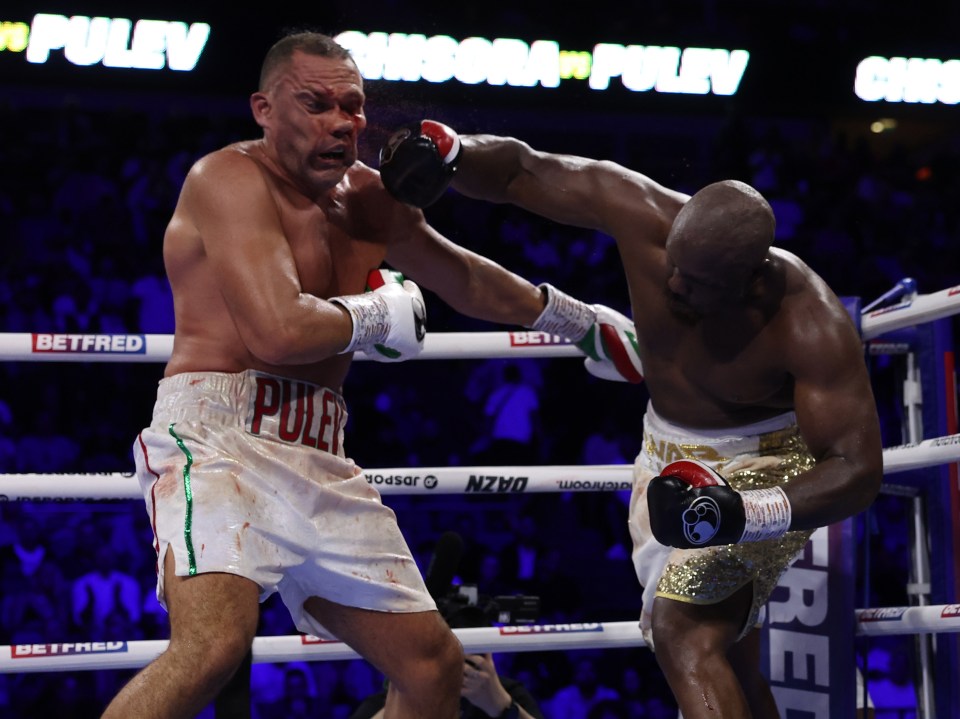 Kubrat Pulev was beaten by Derek Chisora via split-decision