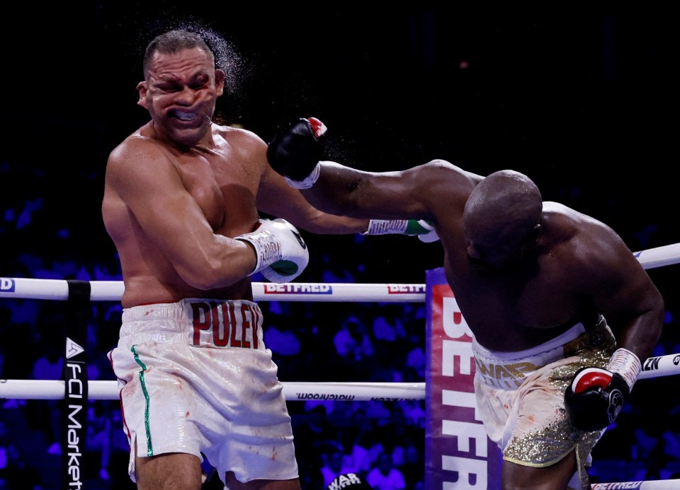 Kubrat Pulev was beaten by Derek Chisora on points