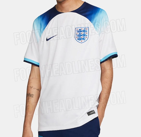 England's new home shirt has been leaked online