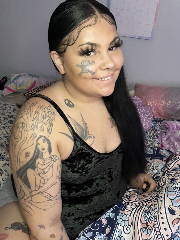 The mum-of-one says she doesn't regret getting the tatt done as she claims it saved her life