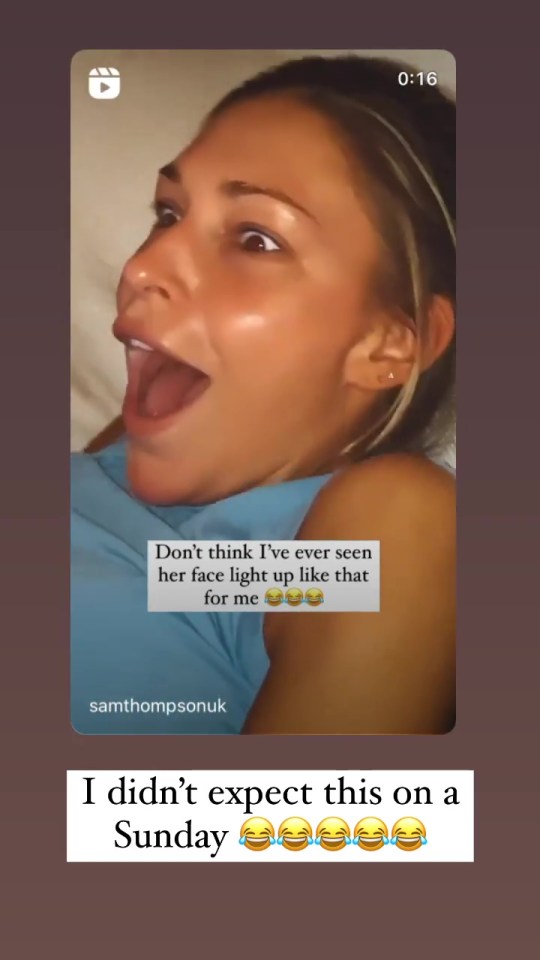 Zara was shocked to see her ex returning to the hit show