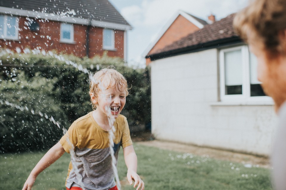 Experts have urged parents to think twice before using a garden hose to cool children down with