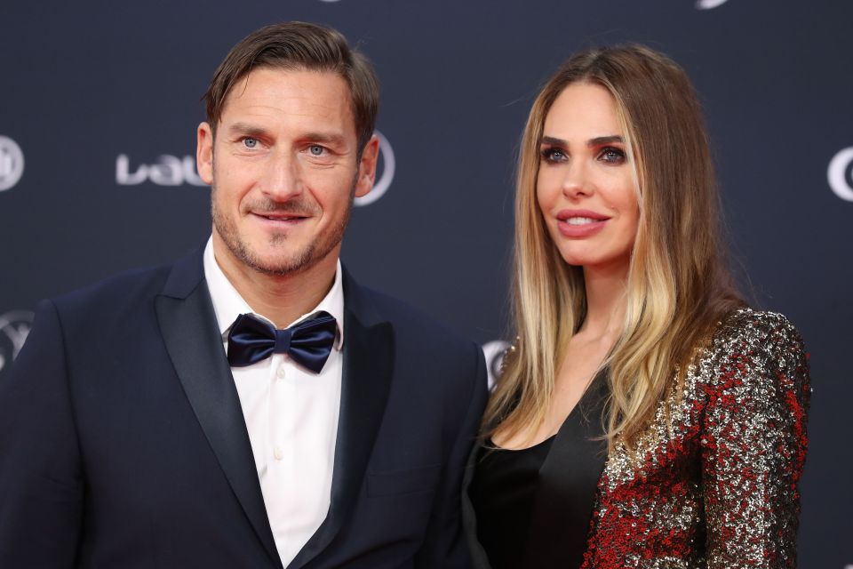 Francesco Totti and Ilary Blasi have split after 20 years together