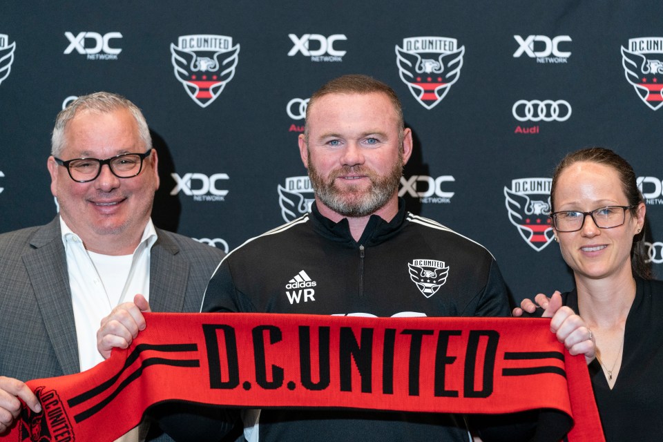 Wayne Rooney has been named manager of DC United