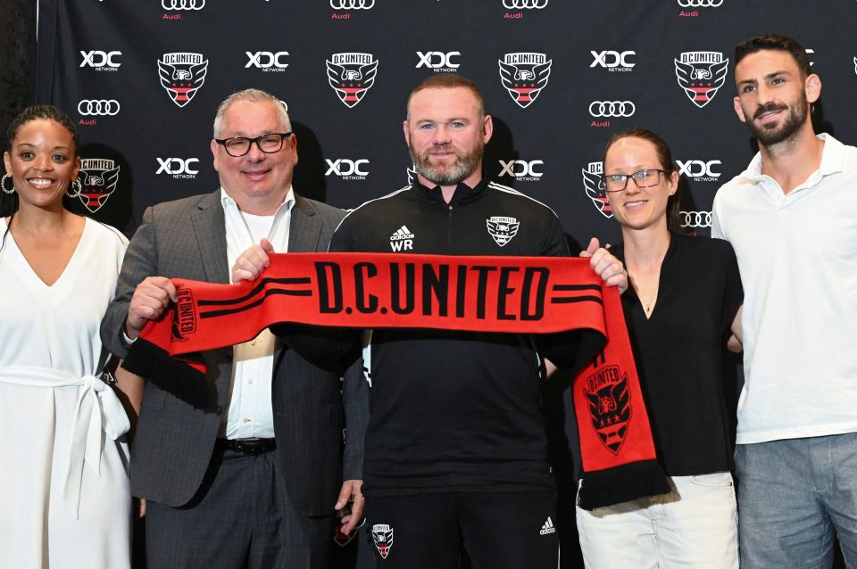 Rooney signed a deal until 2023 with an option for a further year