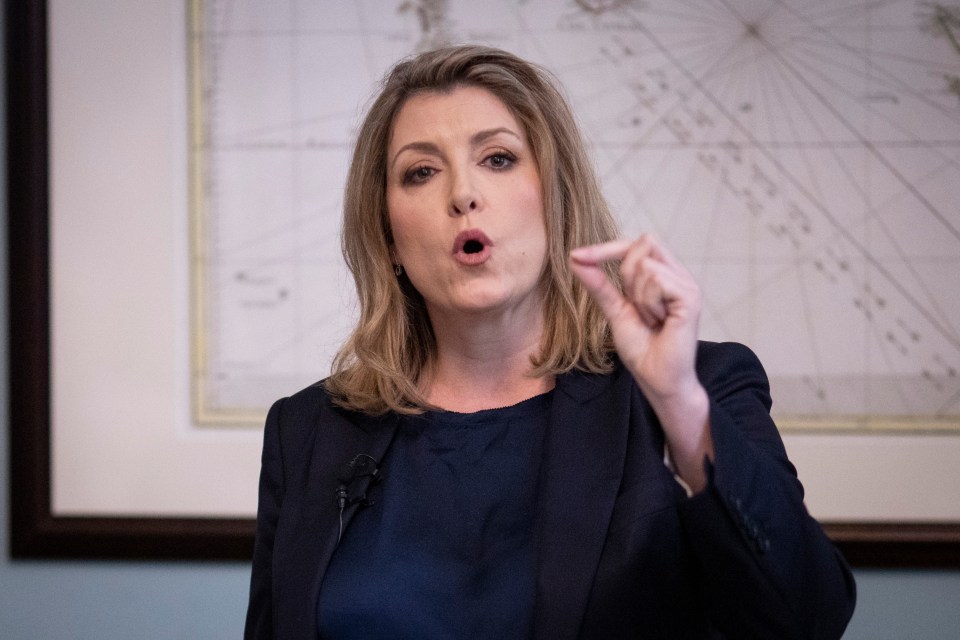 Penny Mordaunt lays out her pitch for PM this morning