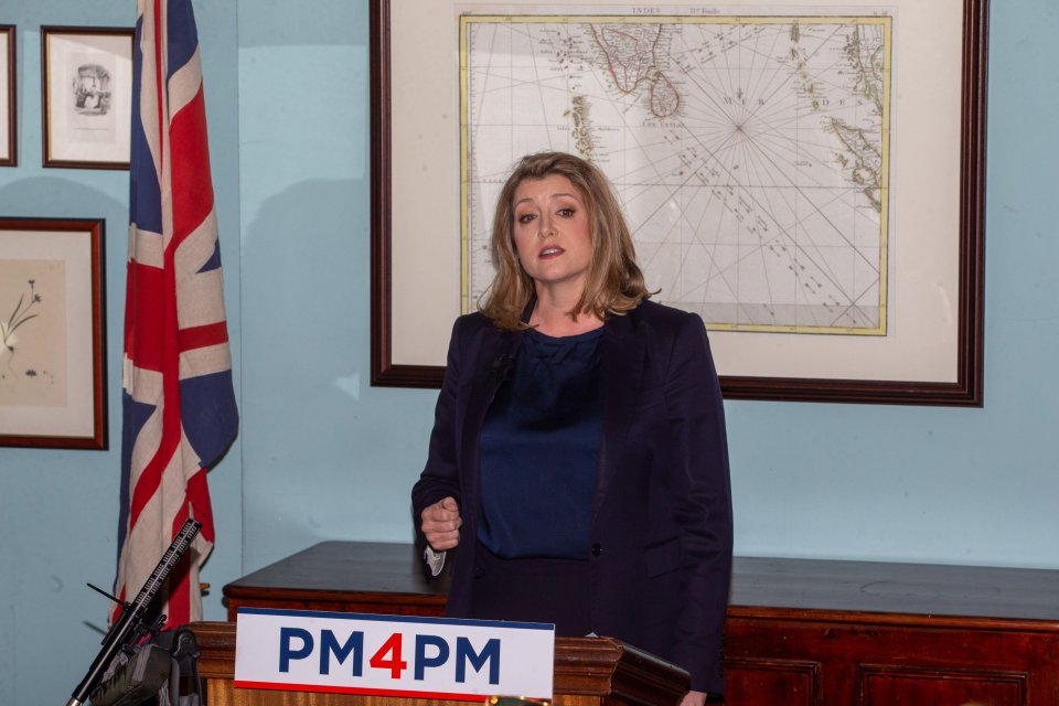 Penny Mordaunt is the most popular Tory leadership contender among Conservative voters, according to a new YouGov