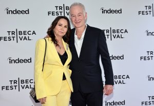  Husband and wife Patty Smyth and John McEnroe