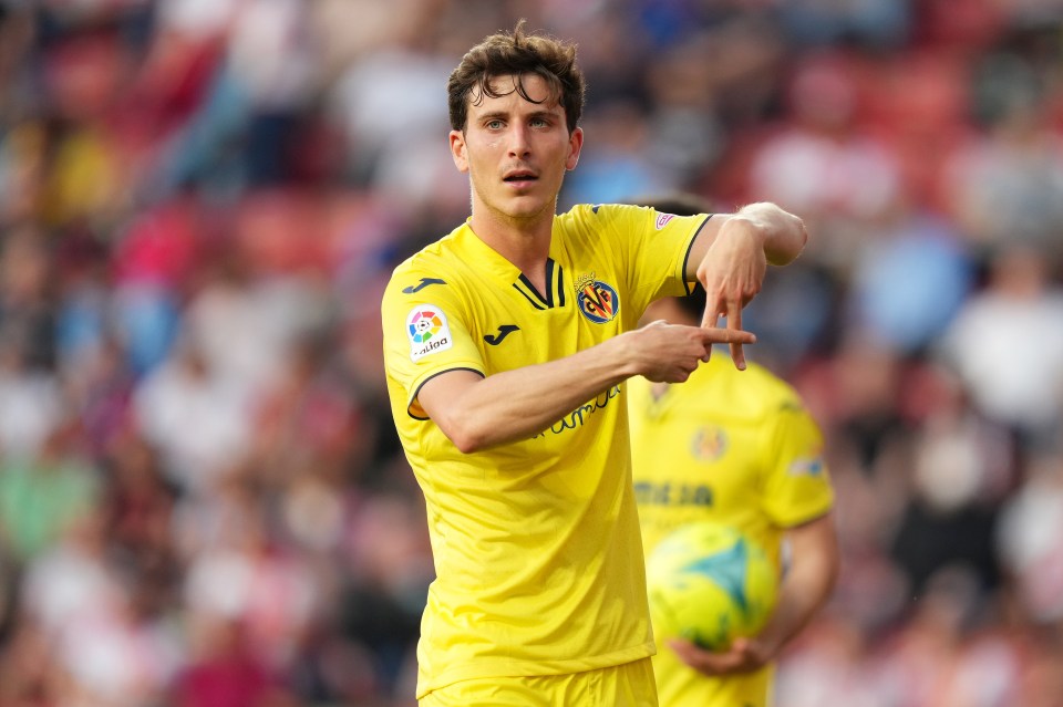 Man Utd are lining up Villarreal's Pau Torres but face competition from Barcelona