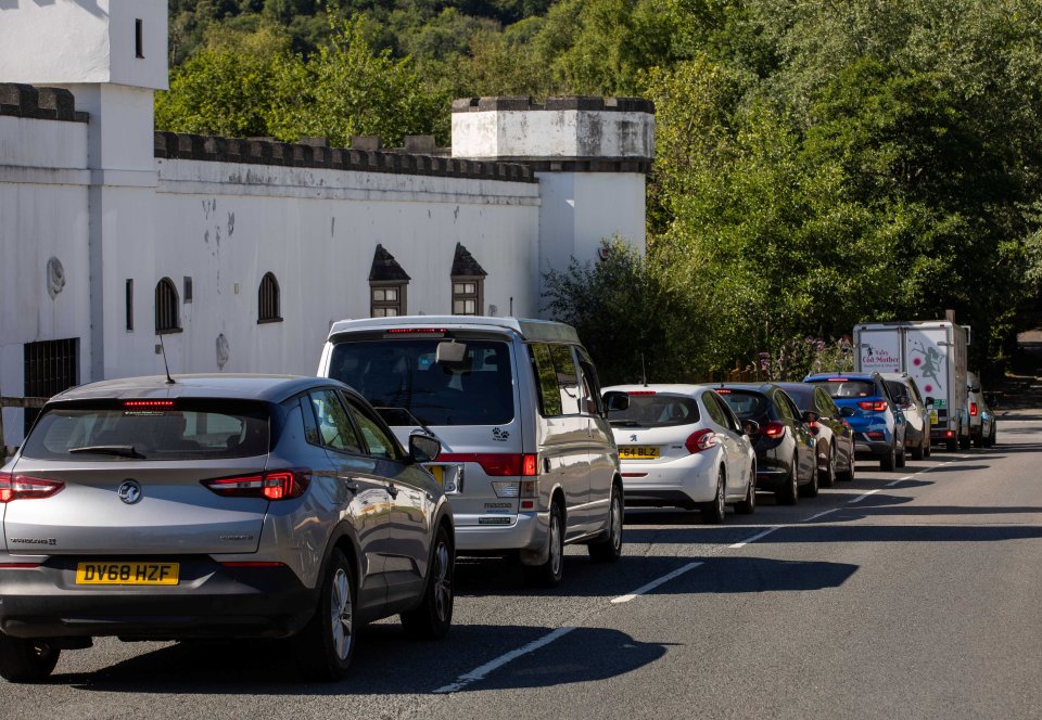 Queues have been building up at the station as drivers rush to fill up their tanks