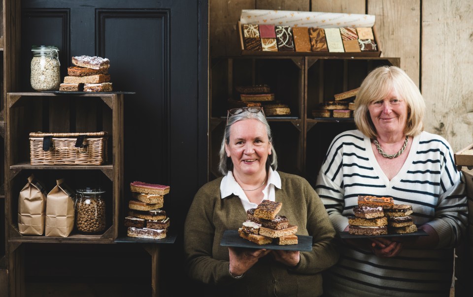 Sally and Carol were in their fifties when they launched the business