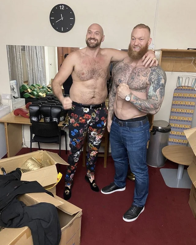 Tyson Fury and  Hafthor Bjornsson could fight in an exhibition