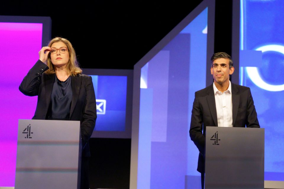 Penny Mordaunt and Rishi Sunak are hoping to make the top two of the Tory leadership contest