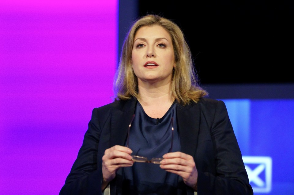 Rivals have been giving anonymous briefings against Penny Mordaunt