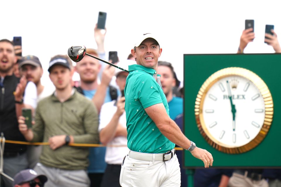 Rory McIlroy has been in fine form across the first three days at The Open