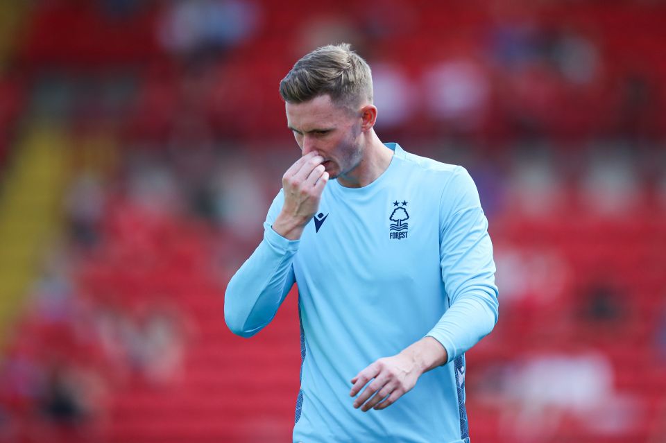 Manchester United loanee Dean Henderson hobbled off during a friendly