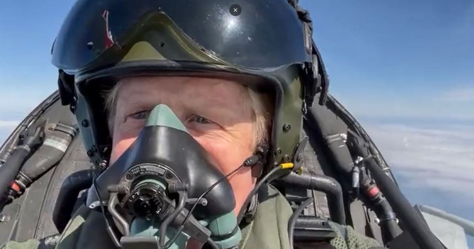 Only Boris Johnson could be shot down in flames one week and perform aerial ­acrobatics the next