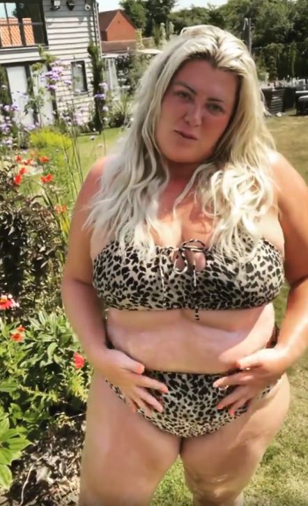 This week she soaked up the sunshine in a striking leopard-print bikini