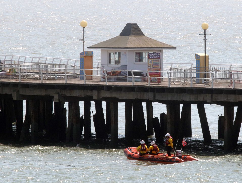 Five people were pulled from the sea in Essex