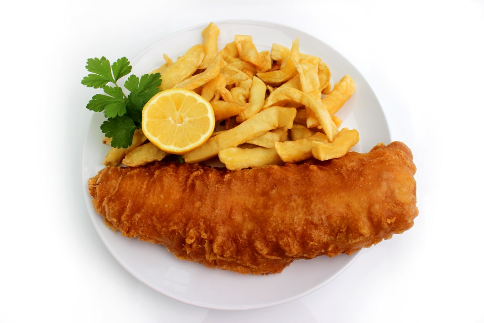 A takeaway fish and chips contains 1,100 calories, but homemade fish fingers has only 362 calories