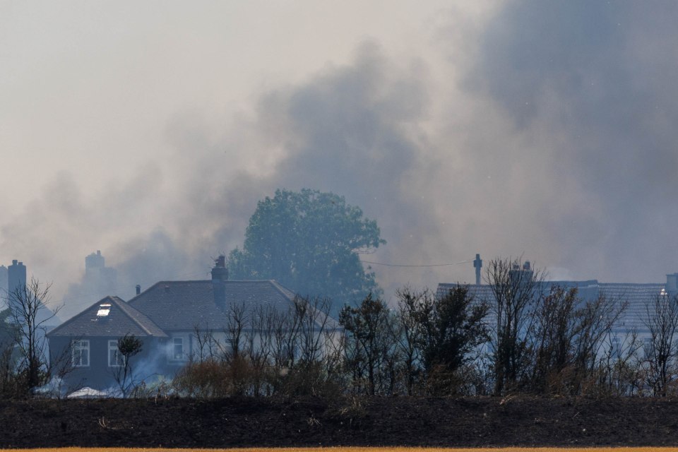 Residents in Wennington are being evacuated while the incident is dealt with