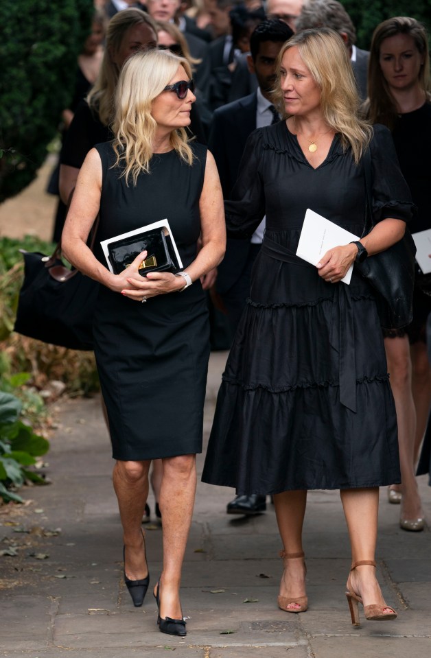 Gaby Roslin and Sophie Raworth were among those paying tribute