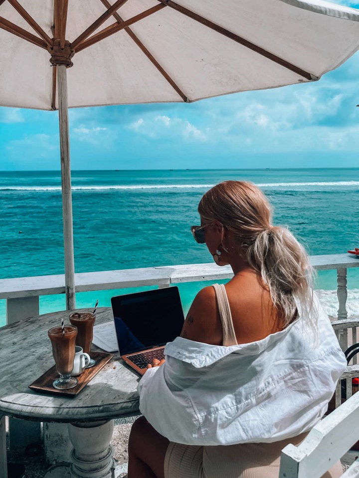 Hollie Marie quit her office job and moved to Bali and hasn't looked back since