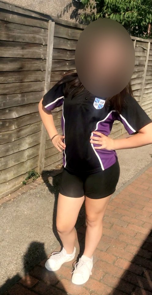 A year seven student that was sent home due to her 'hotpant style' shorts