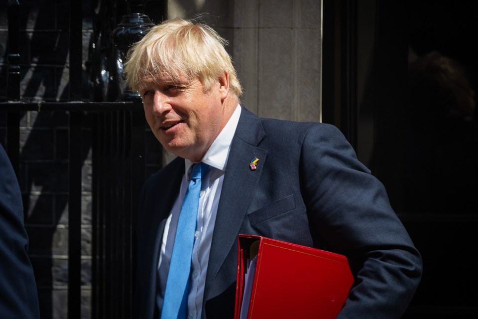 Boris Johnson quipped 'Hasta la vista, baby!' and stepped into history