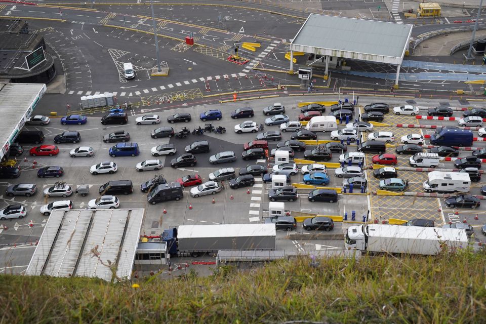 Families flocked to the South East to cross the Channel as summer holidays started