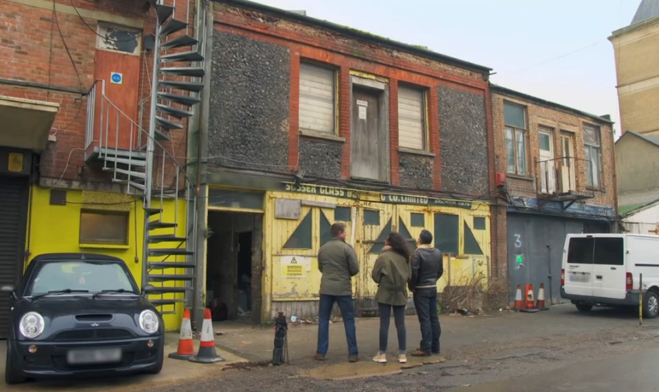 James could only access the property via a ladder before his renovation began