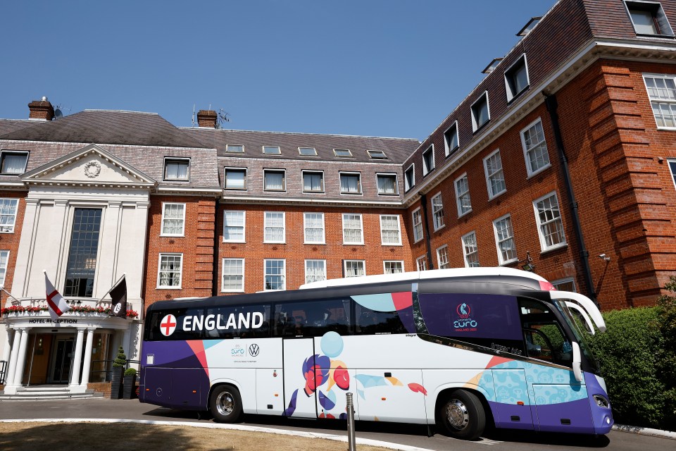 The stars are staying at the exclusive Lensbury Hotel is in Teddington