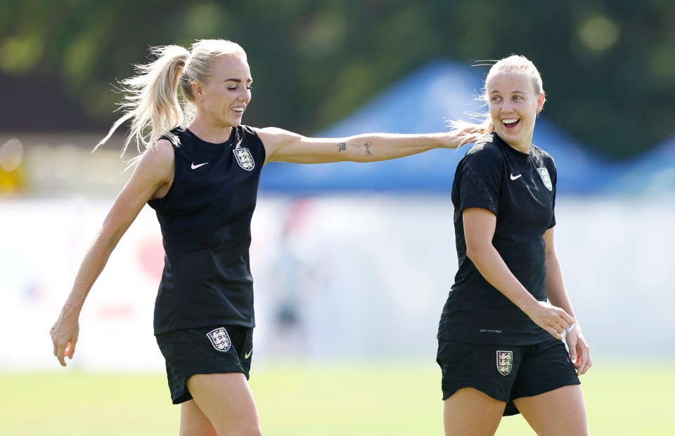 England's women's team are preparing for the European Championship semi-final