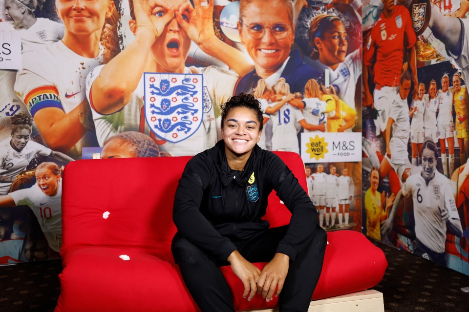 The footballers have a diary room in their hotel like Big Brother