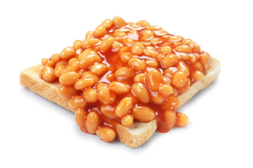 Beans on toast is a staple snack for the footballers