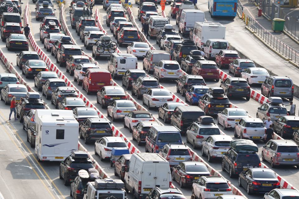 Passengers have described hours of queues trying to get to Dover