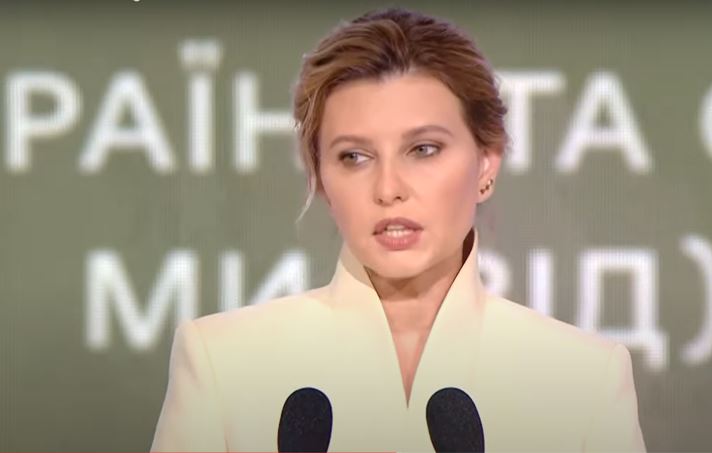 Ukrainian first lady Olena Zelenska is chairing the summit