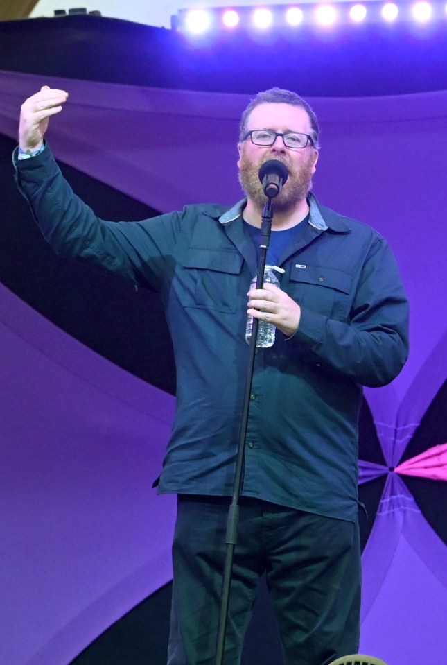 Frankie Boyle made the joke at Latitude Festival last week