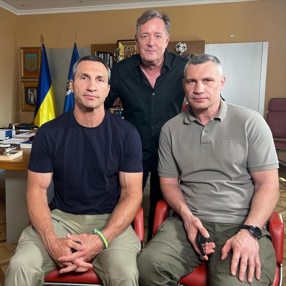 Piers interviewed the heroic Klitschko brothers who are defending Kyiv