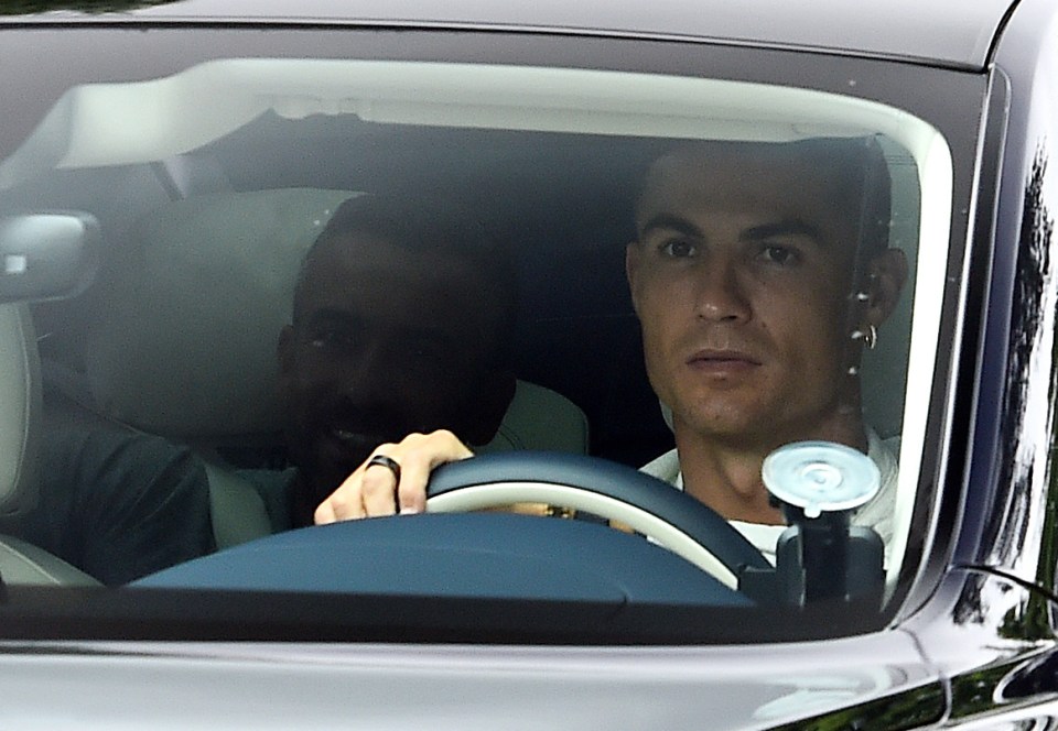 Cristiano Ronaldo, 37, was back at Carrington on Tuesday for talks