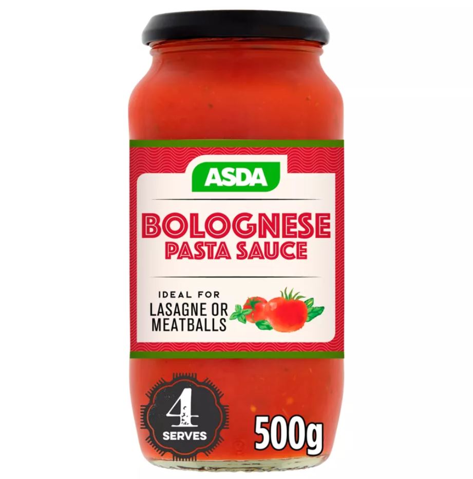 £0.70p, 500g, asda.co.uk (5.3g Sugar and 0.69g salt per 100g)