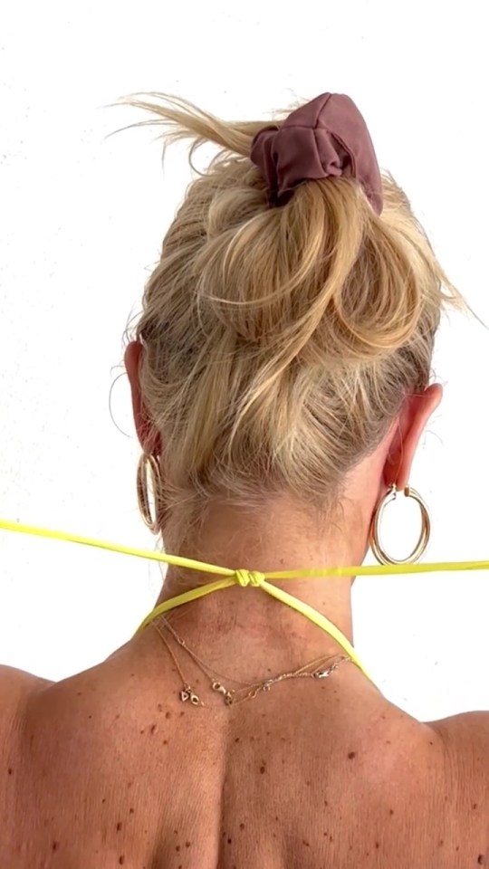 Less than a minute and you will never have to tie your bikini top ever again