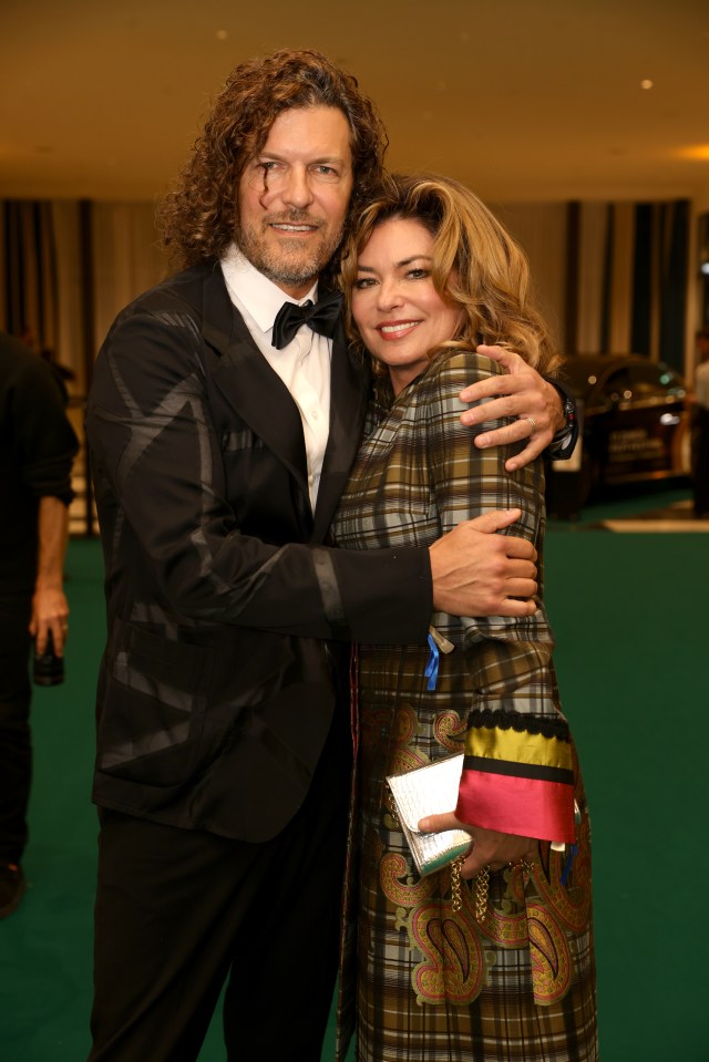 Shania with new husband Frederic Thiébaud