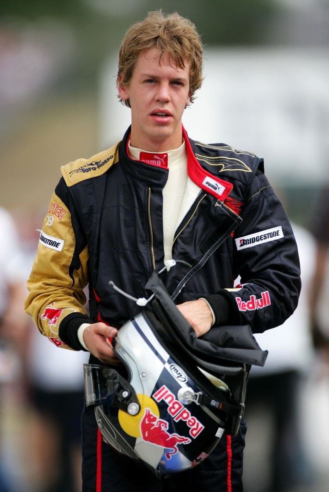 Vettel started his career at BMW Sauber with his first season in 2006