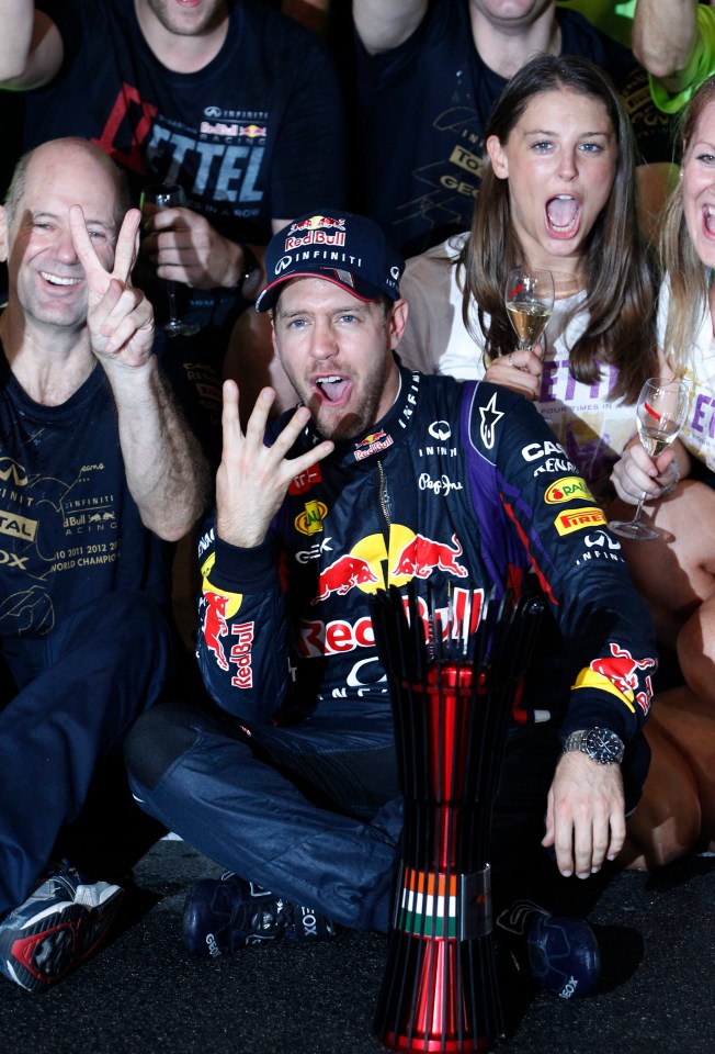 He would win four world titles with Red Bull