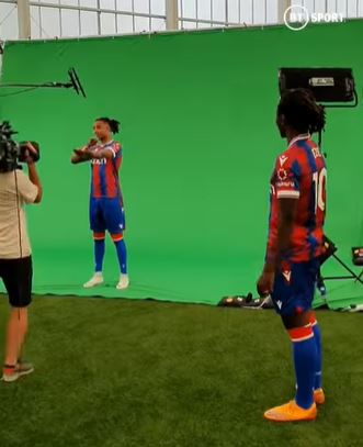 Crystal Palace filmed their Premier League promotional clips with Eberechi Eze and Michael Olise